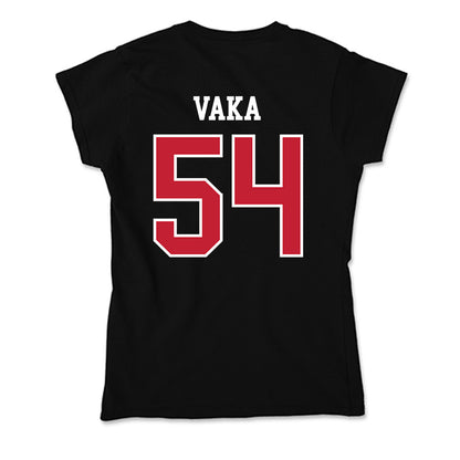 Ball State - NCAA Football : Spencer Vaka - Soft Style Women’s T-Shirt-1