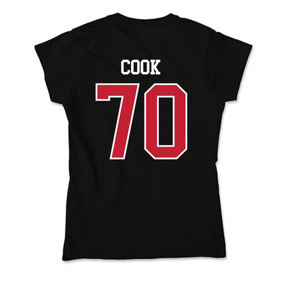 Ball State - NCAA Football : Tristan Cook - Soft Style Women’s T-Shirt-1