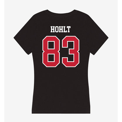 Ball State - NCAA Football : Eli Hohlt - Women's V-Neck T-Shirt-1