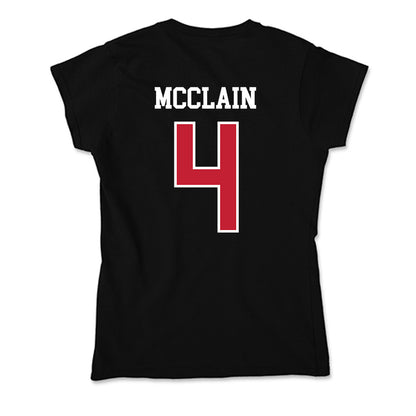 Ball State - NCAA Football : Eric McClain - Soft Style Women’s T-Shirt-1