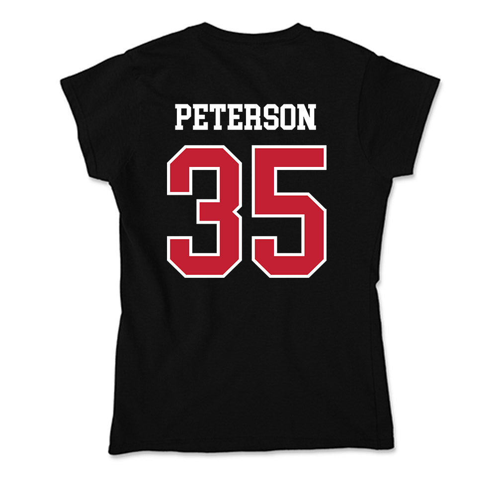 Ball State - NCAA Football : Russell Peterson - Soft Style Women’s T-Shirt-1