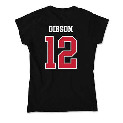 Ball State - NCAA Softball : Kaitlyn Gibson - Soft Style Women’s T-Shirt-1