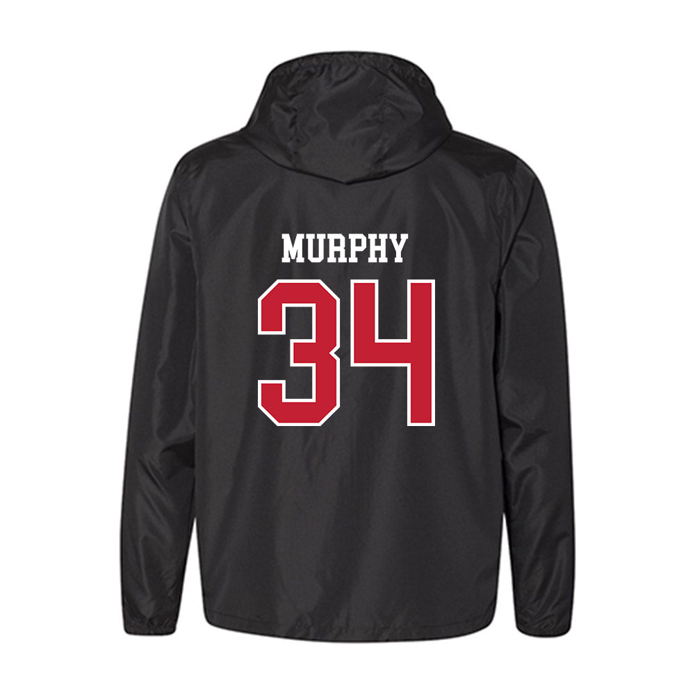Ball State - NCAA Baseball : Trent Murphy - Windbreaker-1