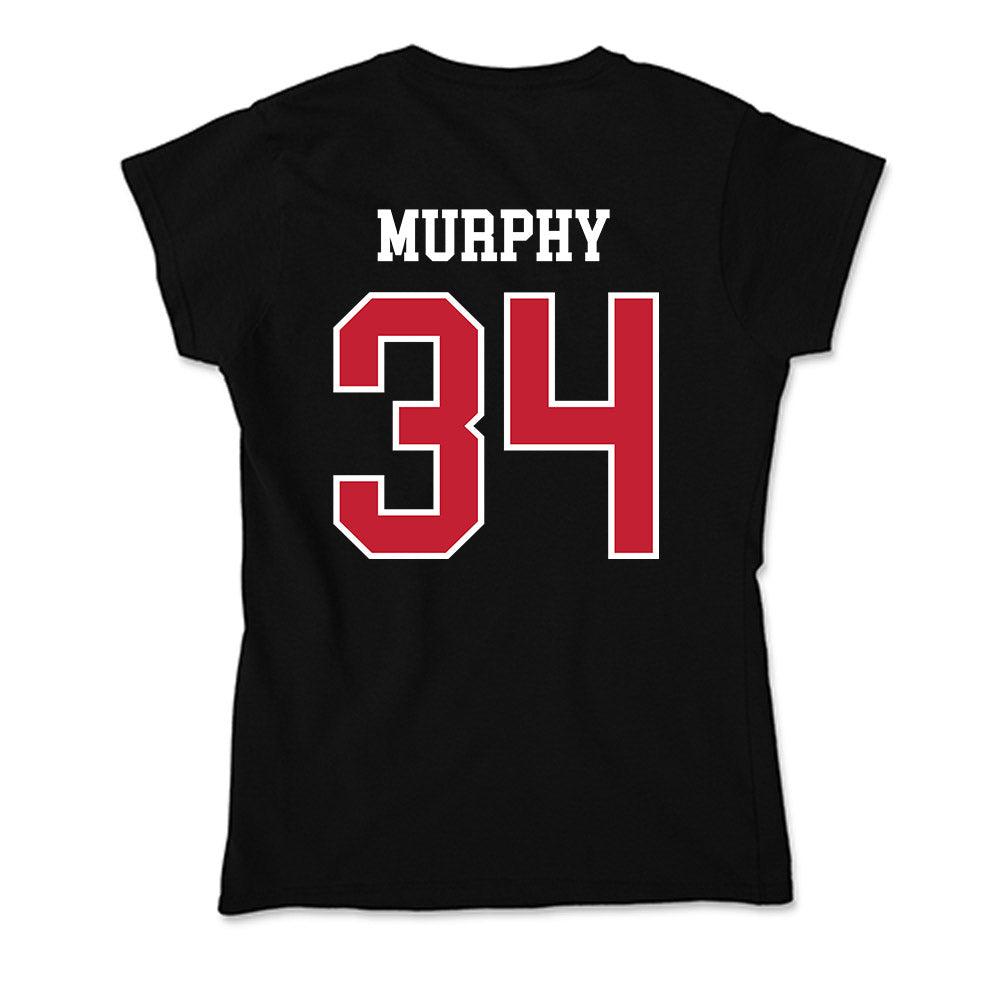 Ball State - NCAA Baseball : Trent Murphy - Soft Style Women’s T-Shirt-1