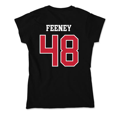 Ball State - NCAA Football : Samuel Feeney - Soft Style Women’s T-Shirt-1