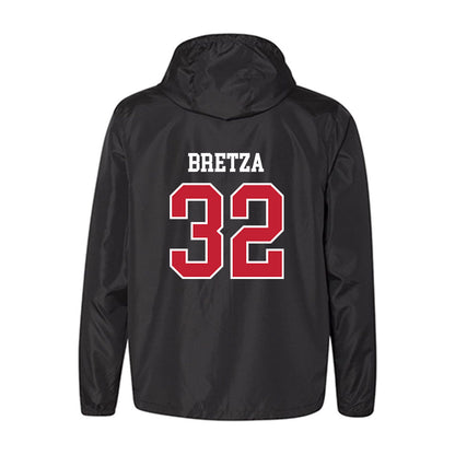Ball State - NCAA Baseball : Zander Bretza - Windbreaker-1