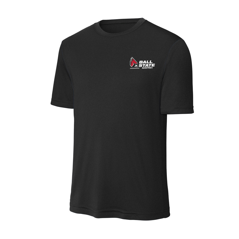 Ball State - NCAA Men's Basketball : Preston Copeland - Activewear T-Shirt-0