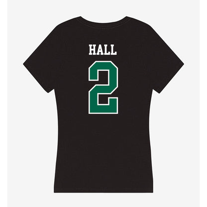 Tulane - NCAA Beach Volleyball : Sara Hall - Women's V-Neck T-Shirt-1
