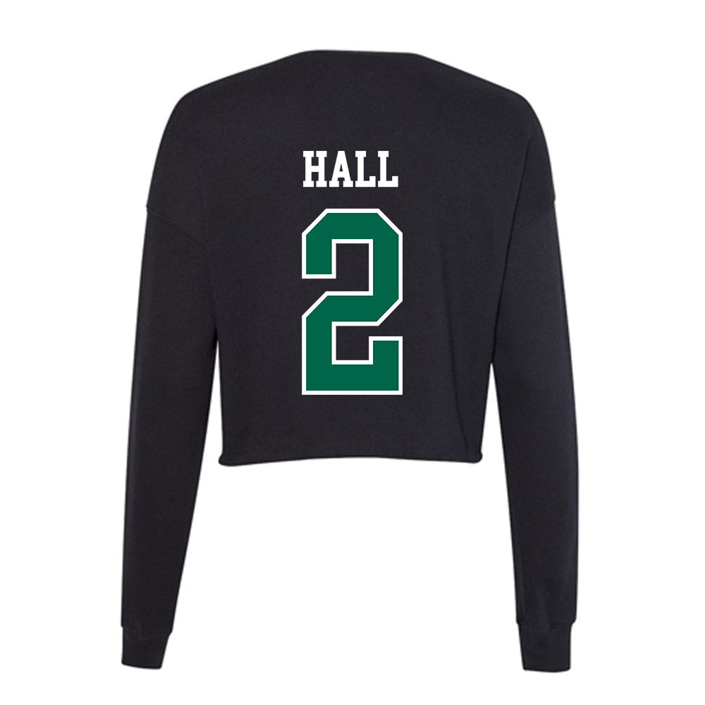 Tulane - NCAA Beach Volleyball : Sara Hall - Women's Cropped Crew Fleece-1