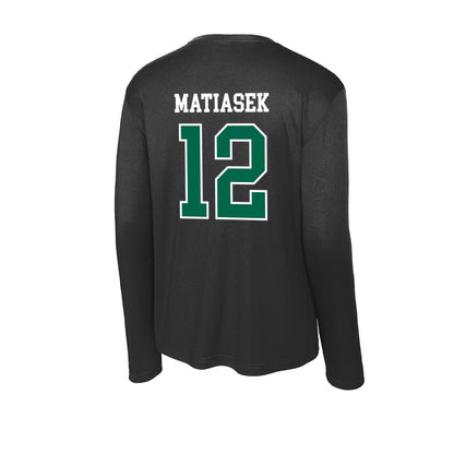 Tulane - NCAA Women's Bowling : Paige Matiasek - Activewear Long Sleeve T-Shirt-1