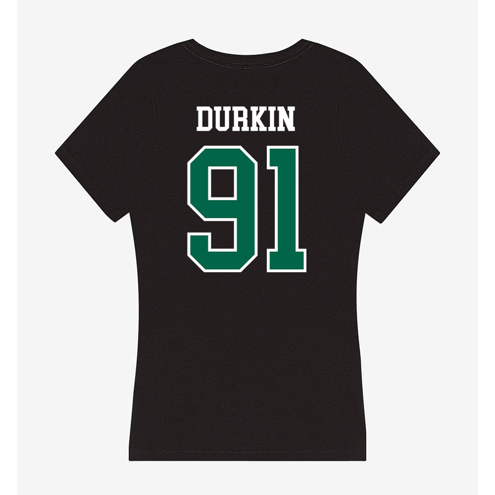 Tulane - NCAA Football : Patrick Durkin - Women's V-Neck T-Shirt-1