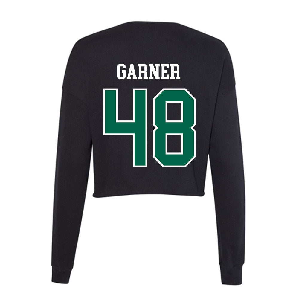 Tulane - NCAA Football : Jahrie Garner - Women's Cropped Crew Fleece-1