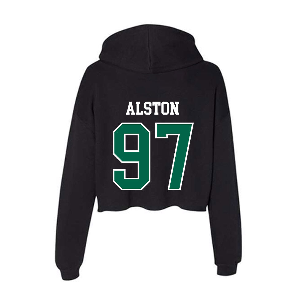 Tulane - NCAA Football : Nikolas Alston - Women's Crop Fleece Hoodie-1