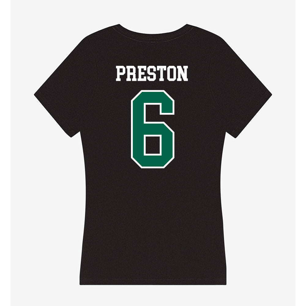 Tulane - NCAA Football : Shazz Preston - Women's V-Neck T-Shirt-1