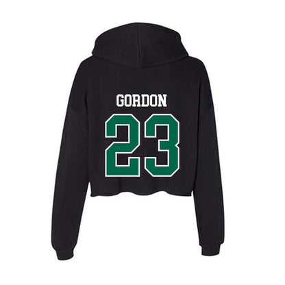 Tulane - NCAA Football : Javin Gordon - Women's Crop Fleece Hoodie-1