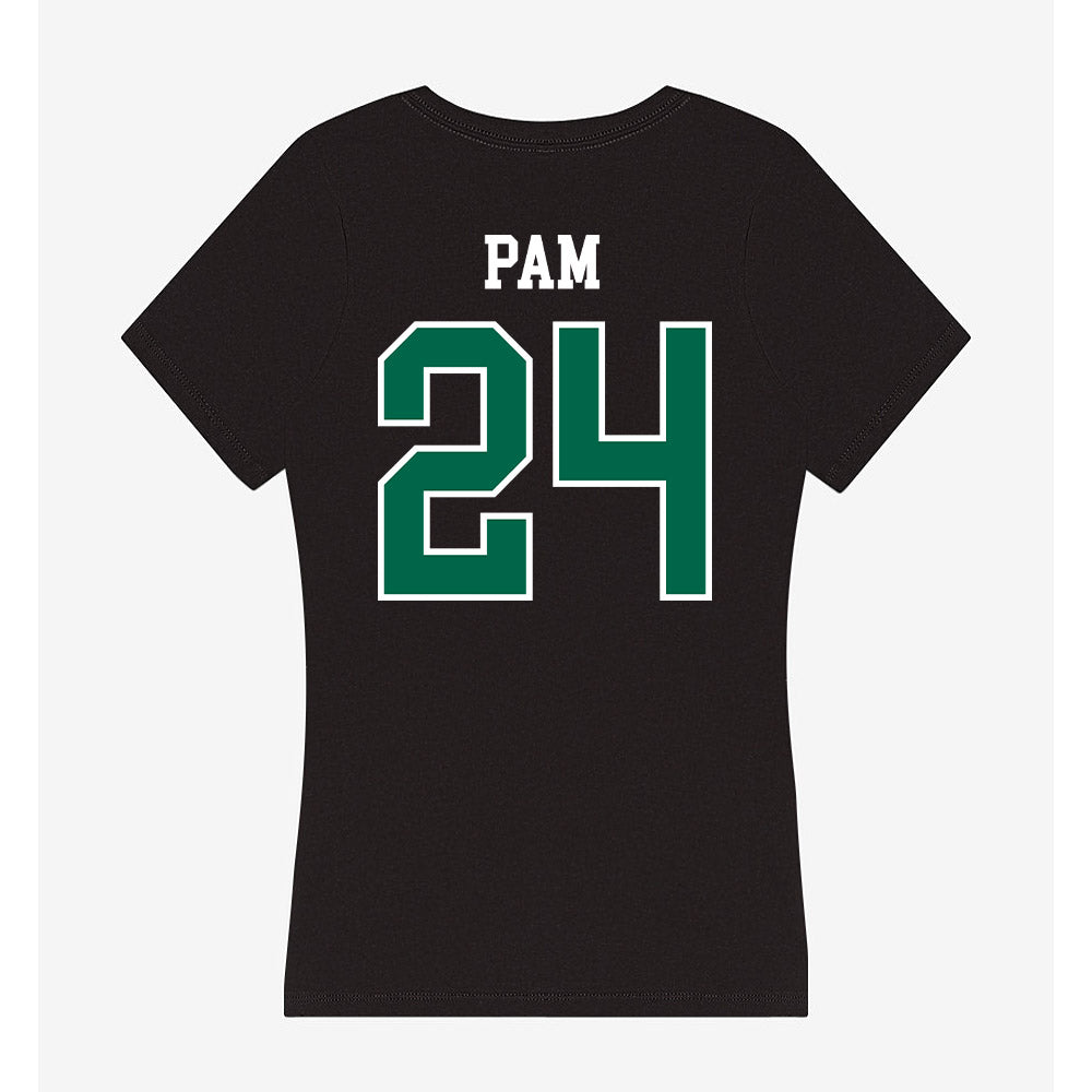 Tulane - NCAA Men's Cross Country : Paul Pam - Women's V-Neck T-Shirt-1