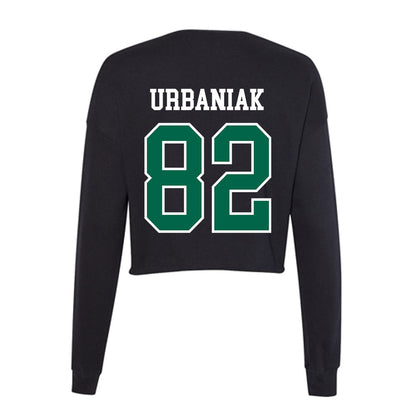 Tulane - NCAA Football : Erik Urbaniak - Women's Cropped Crew Fleece-1