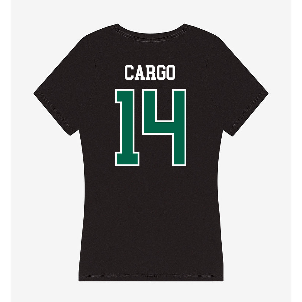 Tulane - NCAA Football : Armani Cargo - Women's V-Neck T-Shirt-1