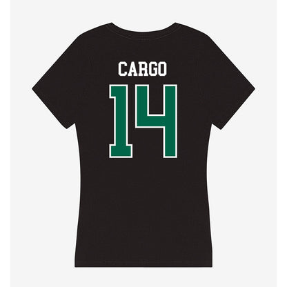 Tulane - NCAA Football : Armani Cargo - Women's V-Neck T-Shirt-1