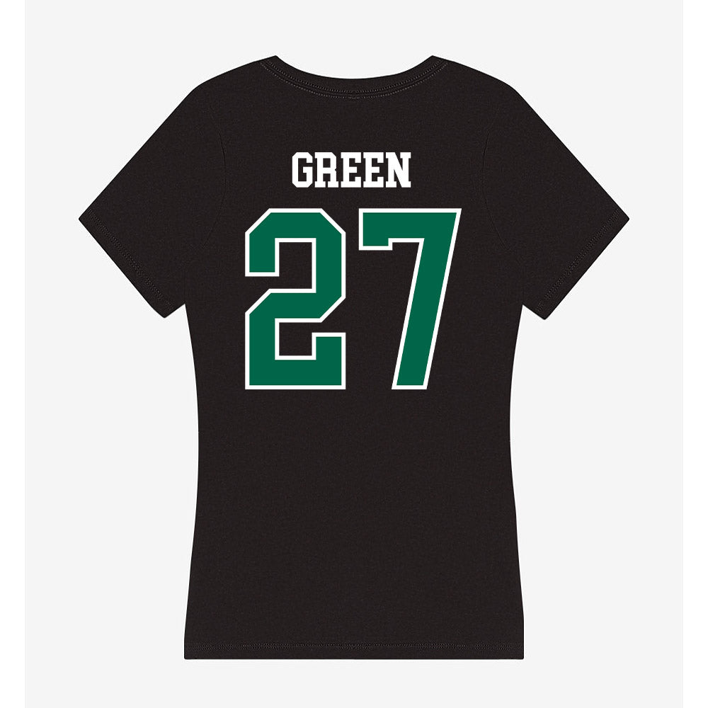 Tulane - NCAA Football : Chase Green - Women's V-Neck T-Shirt-1