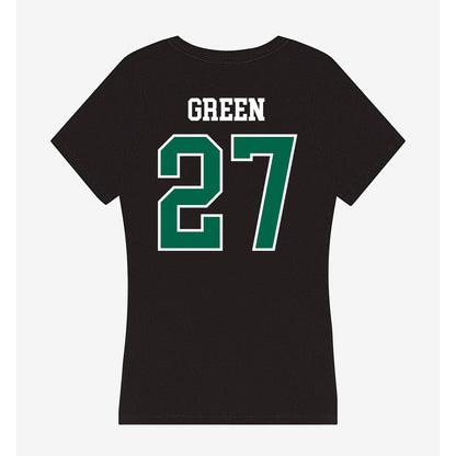 Tulane - NCAA Football : Chase Green - Women's V-Neck T-Shirt-1