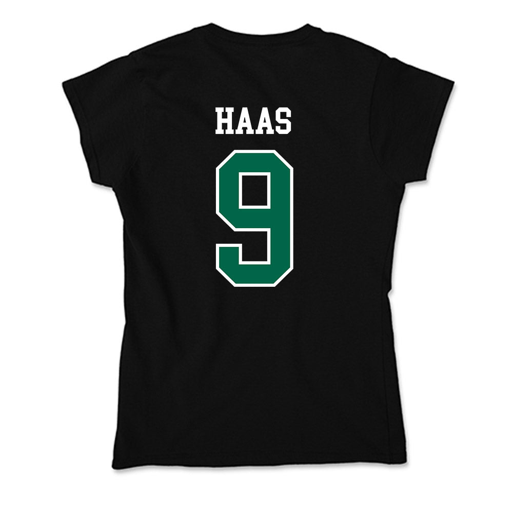 Tulane - NCAA Baseball : Matthias Haas - Soft Style Women’s T-Shirt-1