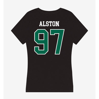 Tulane - NCAA Football : Nikolas Alston - Women's V-Neck T-Shirt-1