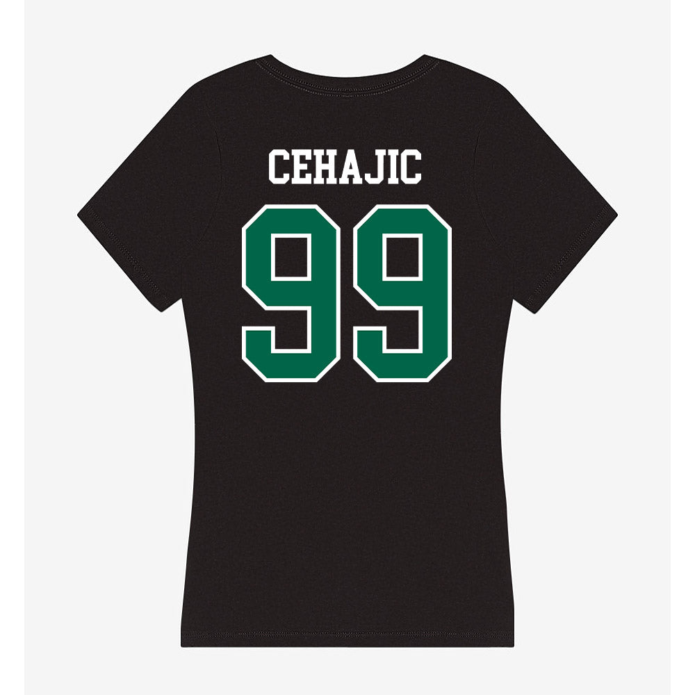 Tulane - NCAA Baseball : Trey Cehajic - Women's V-Neck T-Shirt-1