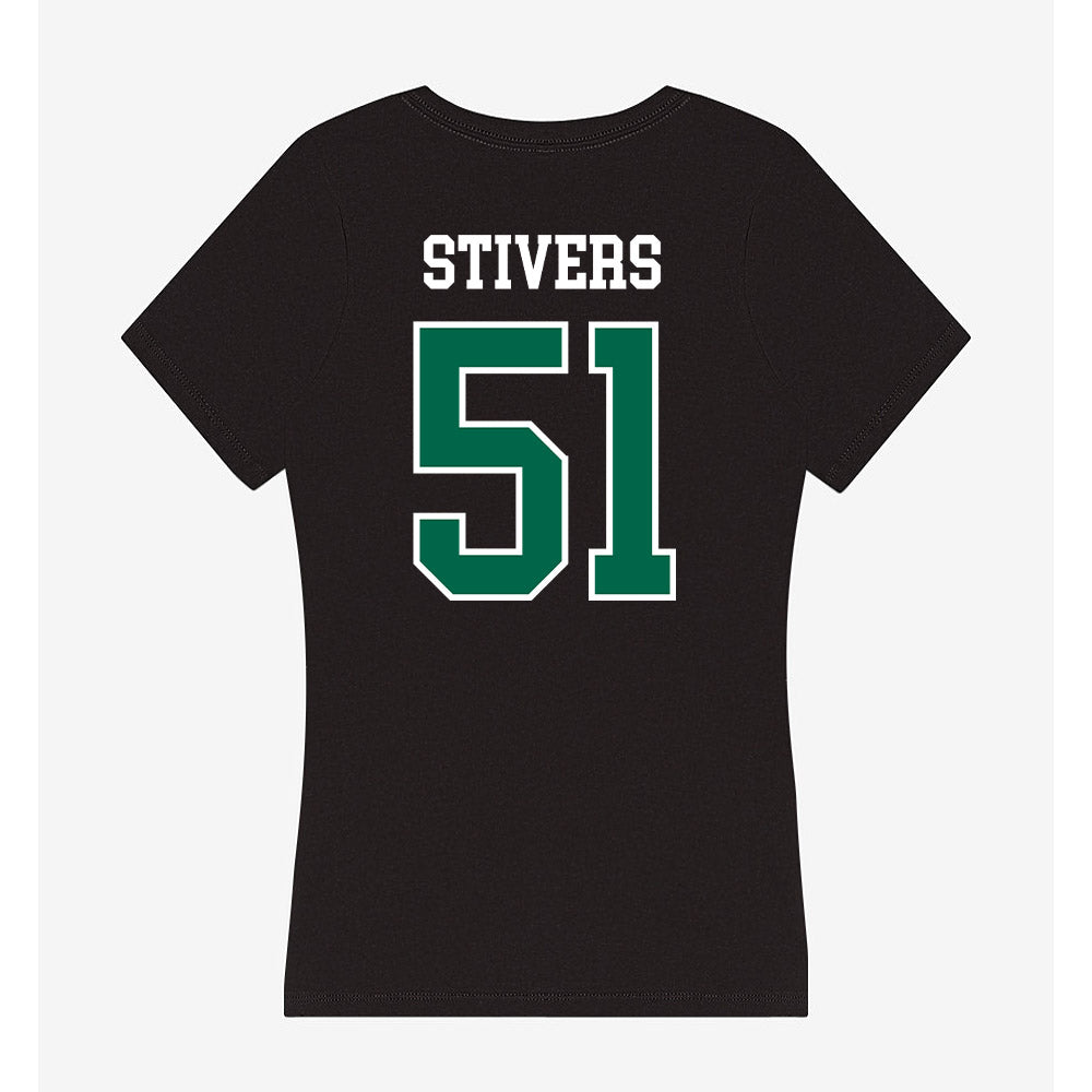 Tulane - NCAA Football : John Stivers - Women's V-Neck T-Shirt-1