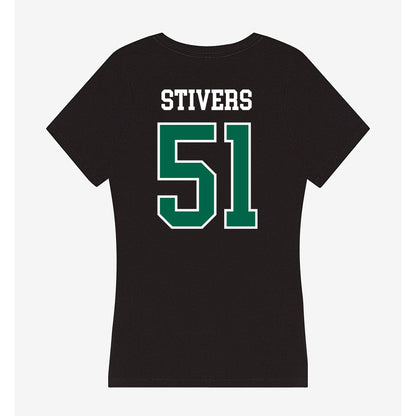 Tulane - NCAA Football : John Stivers - Women's V-Neck T-Shirt-1