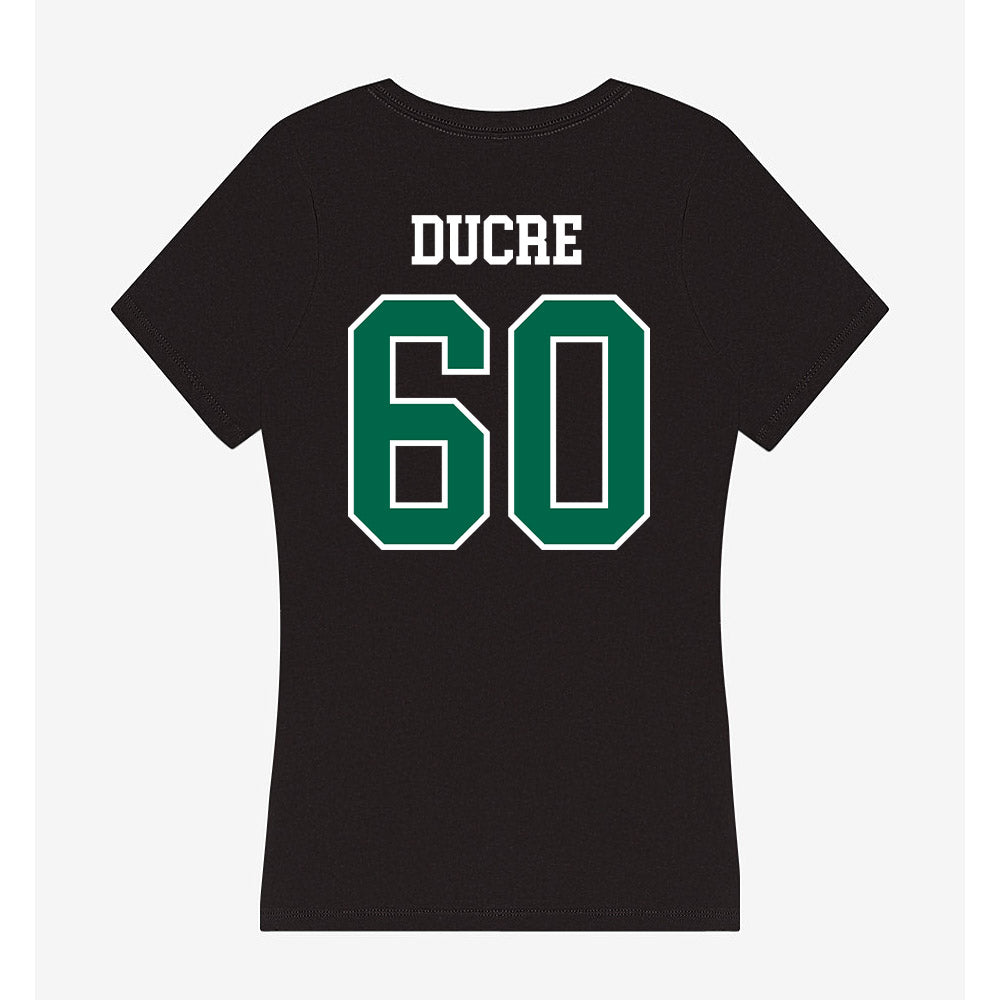 Tulane - NCAA Football : Jaxon Ducre - Women's V-Neck T-Shirt-1