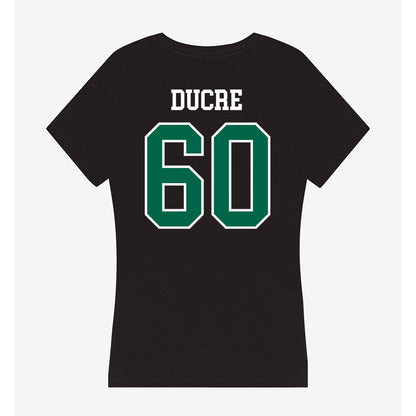 Tulane - NCAA Football : Jaxon Ducre - Women's V-Neck T-Shirt-1
