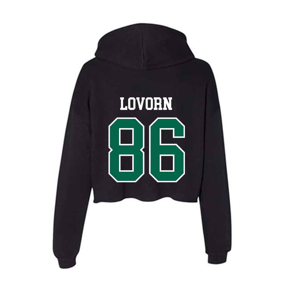 Tulane - NCAA Football : Gabriel Lovorn - Women's Crop Fleece Hoodie-1