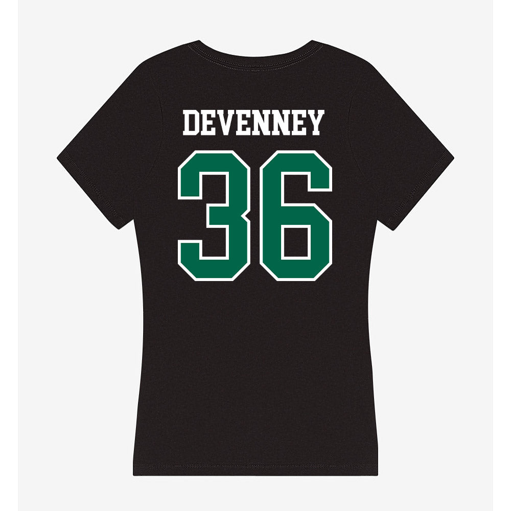Tulane - NCAA Baseball : Michael Devenney - Women's V-Neck T-Shirt-1