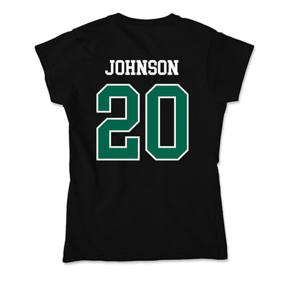 Tulane - NCAA Football : Jahiem Johnson - Soft Style Women’s T-Shirt-1