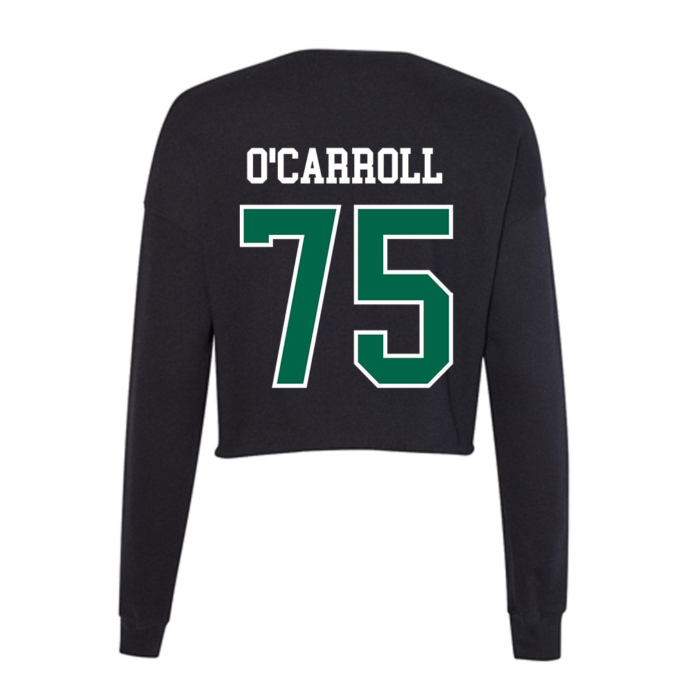 Tulane - NCAA Football : Colin O'Carroll - Women's Cropped Crew Fleece-1