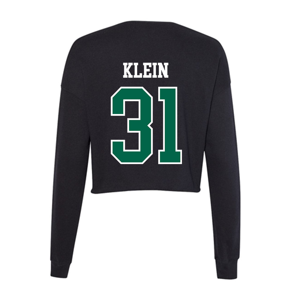 Tulane - NCAA Football : Carson Klein - Women's Cropped Crew Fleece-1
