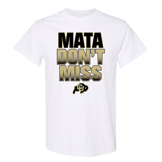 Colorado - NCAA Football : Alejandro Mata - Classic Shersey T-Shirt-0