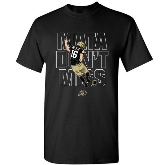 Colorado - NCAA Football : Alejandro Mata - Individual Caricature T-Shirt-0