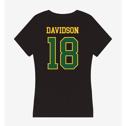 GMU - NCAA Women's Soccer : Sophie Davidson - Women's V-Neck T-Shirt-1