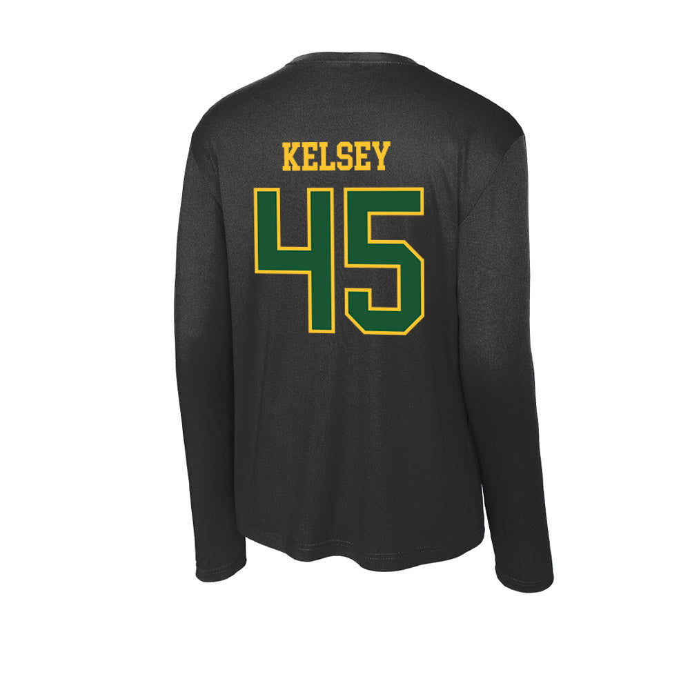 GMU - NCAA Baseball : Carter Kelsey - Activewear Long Sleeve T-Shirt-1