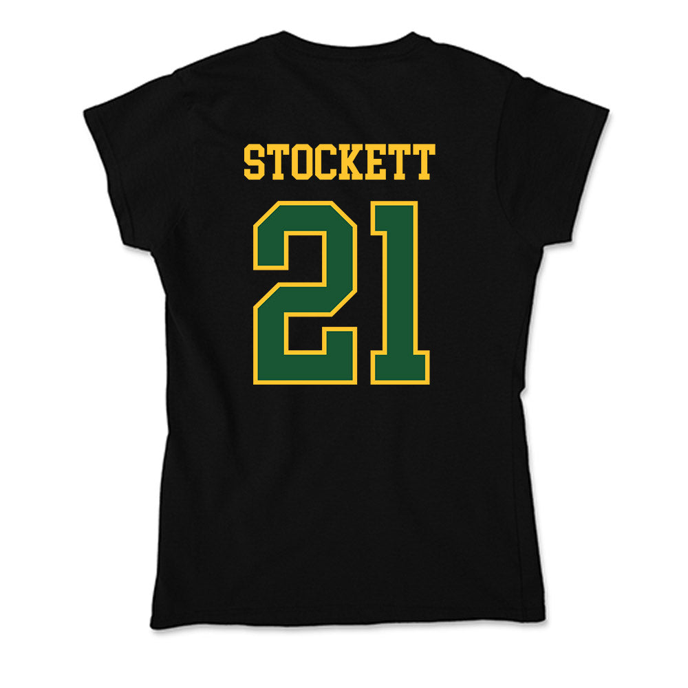 GMU - NCAA Women's Soccer : Josie Stockett - Soft Style Women’s T-Shirt-1