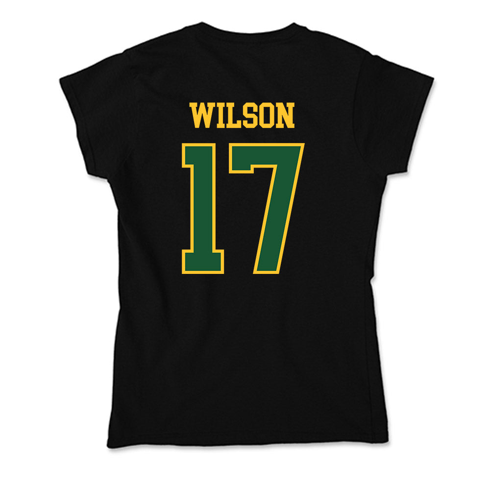 GMU - NCAA Women's Soccer : Nina Wilson - Soft Style Women’s T-Shirt-1