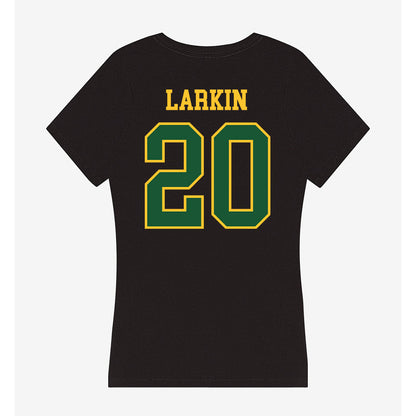 GMU - NCAA Women's Volleyball : Camille Larkin - Women's V-Neck T-Shirt-1