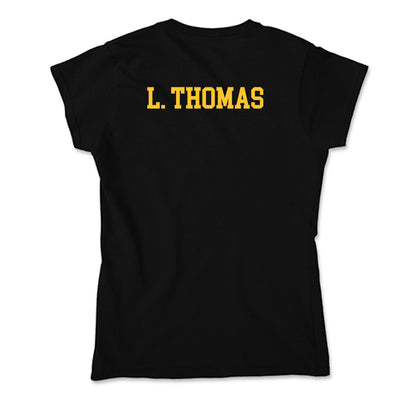 GMU - NCAA Women's Track & Field : Laila Thomas - Soft Style Women’s T-Shirt-1