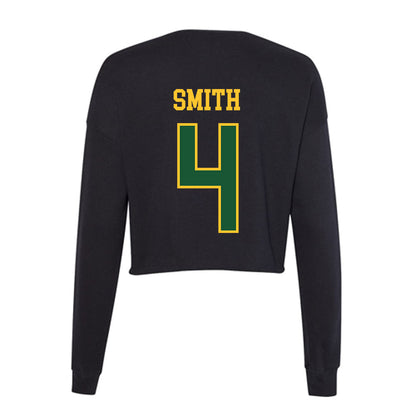 GMU - NCAA Women's Basketball : Sonia Smith - Women's Cropped Crew Fleece-1