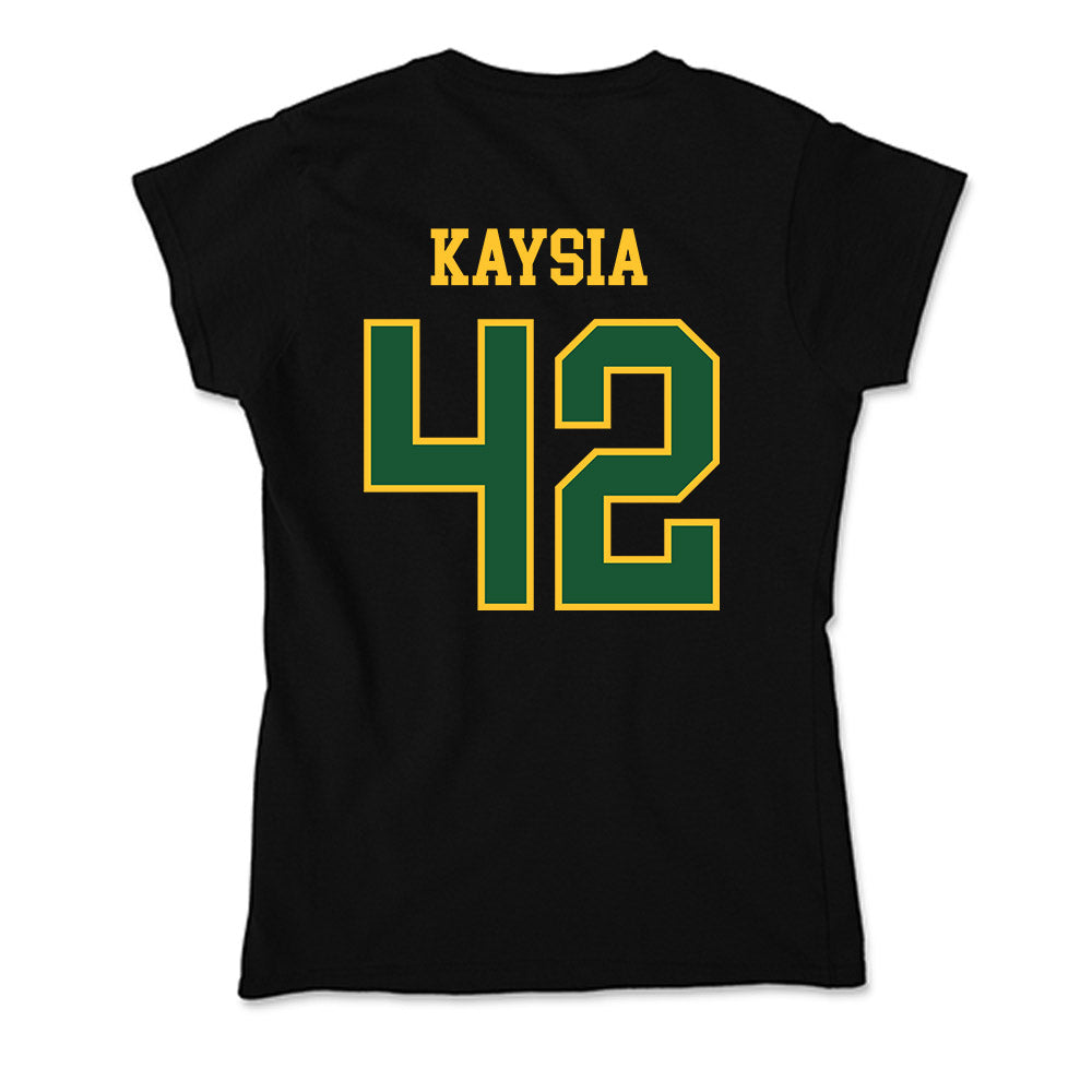 GMU - NCAA Women's Basketball : Nalani Kaysia - Soft Style Women’s T-Shirt-1