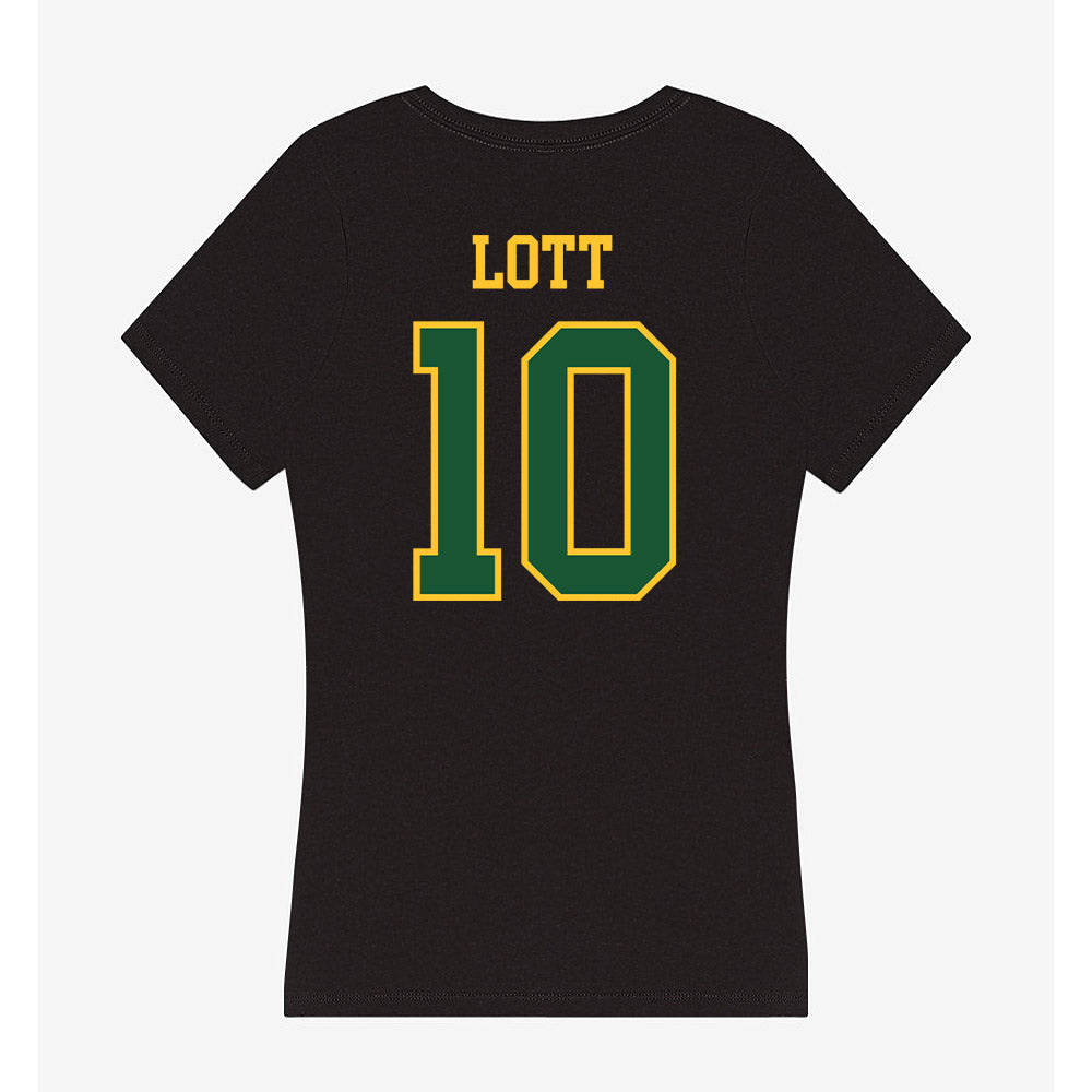 GMU - NCAA Women's Volleyball : Jaylin Lott - Women's V-Neck T-Shirt-1