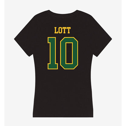 GMU - NCAA Women's Volleyball : Jaylin Lott - Women's V-Neck T-Shirt-1