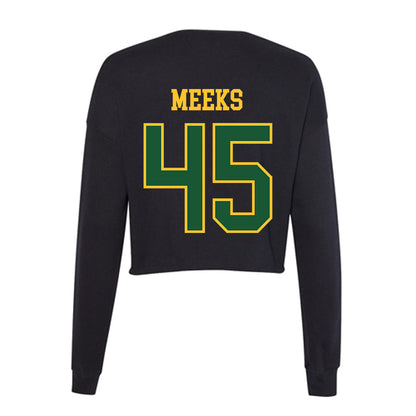GMU - NCAA Baseball : Gardner Meeks - Women's Cropped Crew Fleece-1
